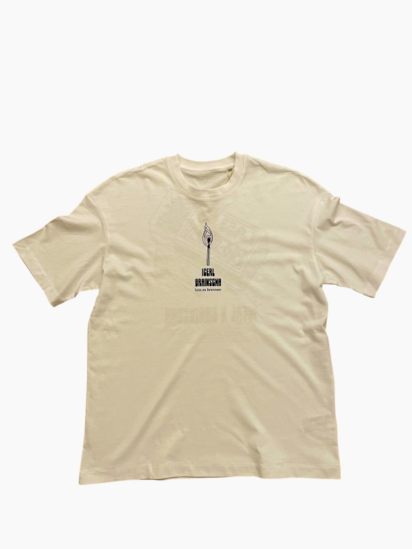 IGERL x BRAINSCHA T-Shirt white/natural
